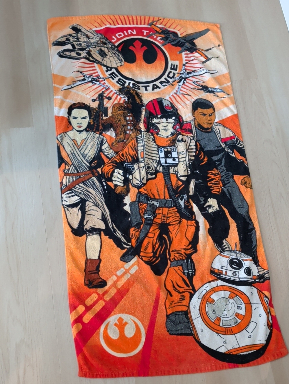 Star Wars "Join The Resistance" Beach Towel - Kohls Exclusive